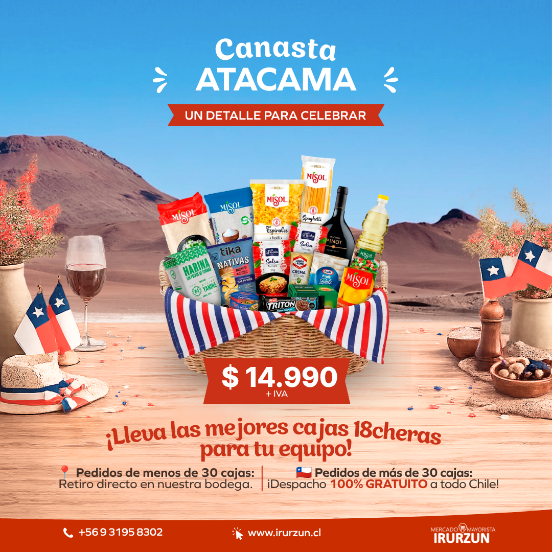 Canasta 18 Septiembre Atacama | Irurzun — Fiestas Patrias