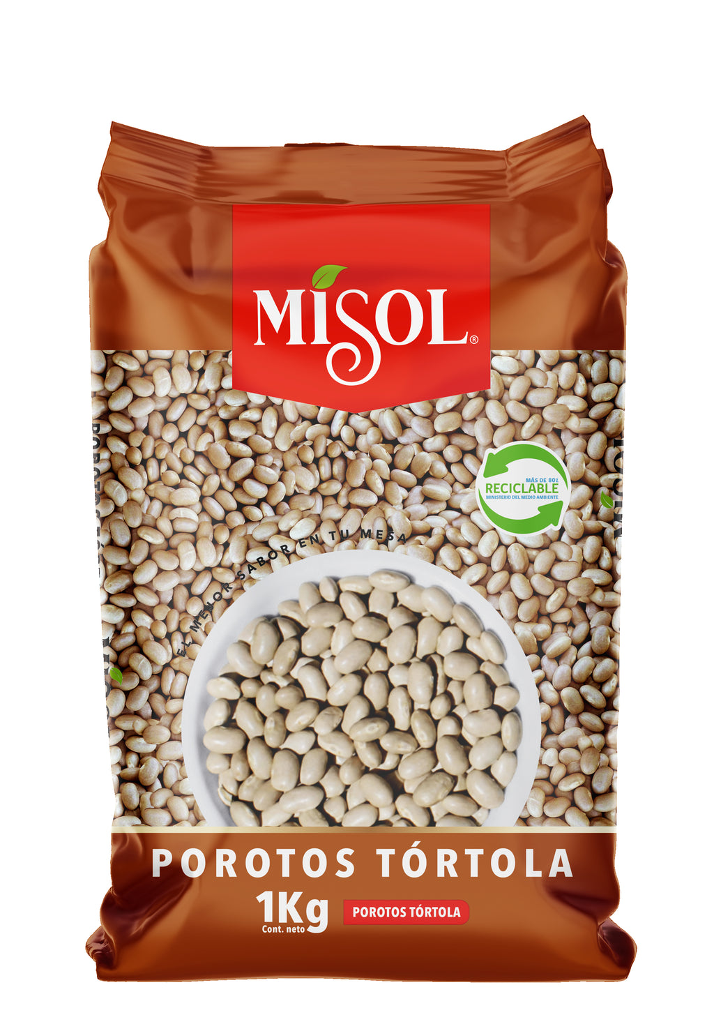 Poroto Tórtola Misol 1kg