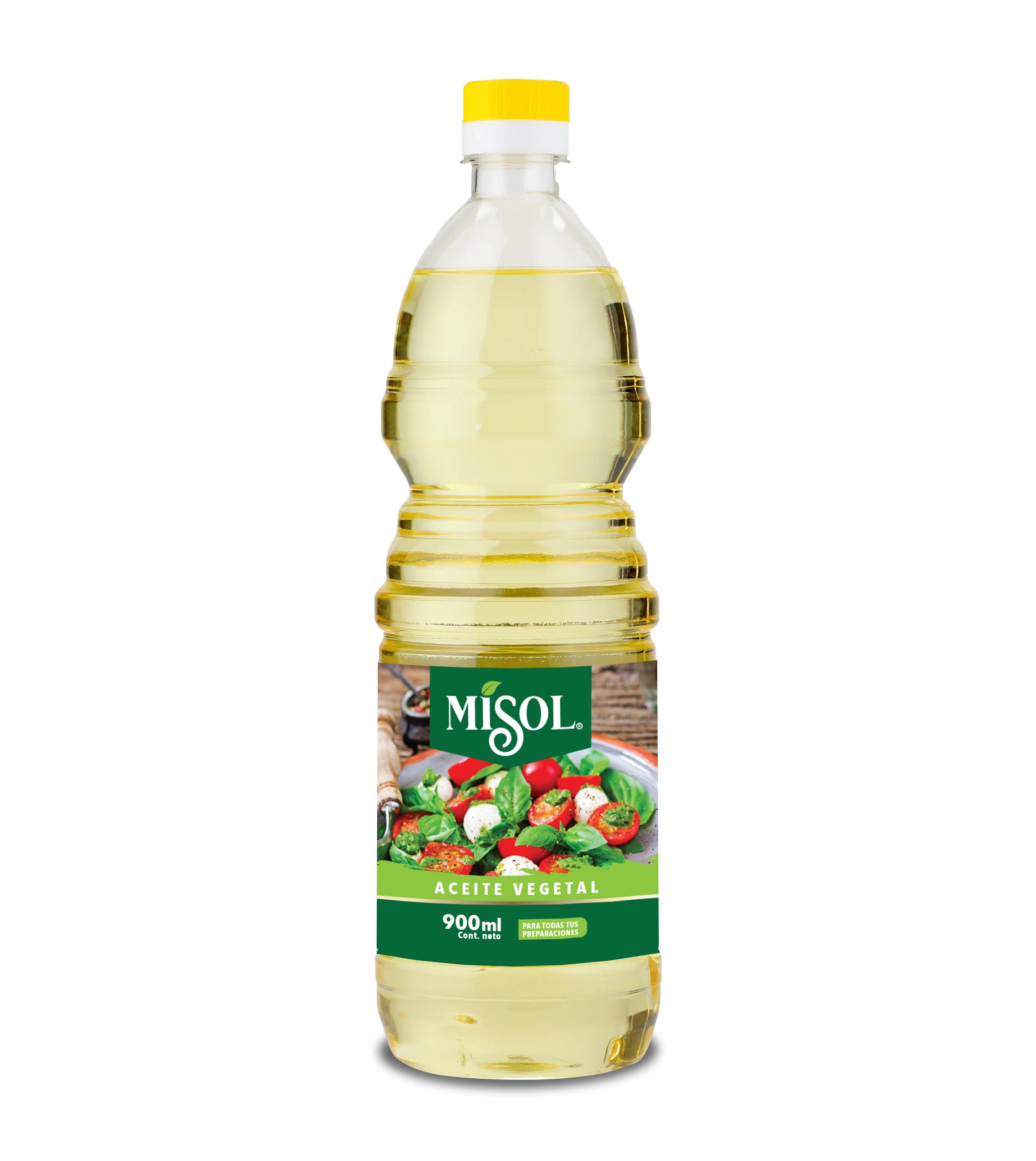 Aceite Vegetal Misol 900ml — Caja 12 unidades