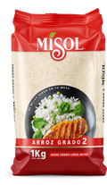 Arroz G2 Misol 1kg — Manga 10 unidades