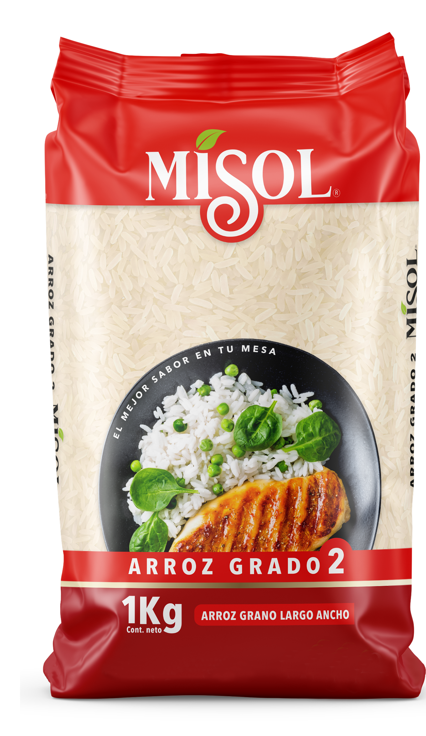 Arroz G2 Misol 1kg — Manga 10 unidades