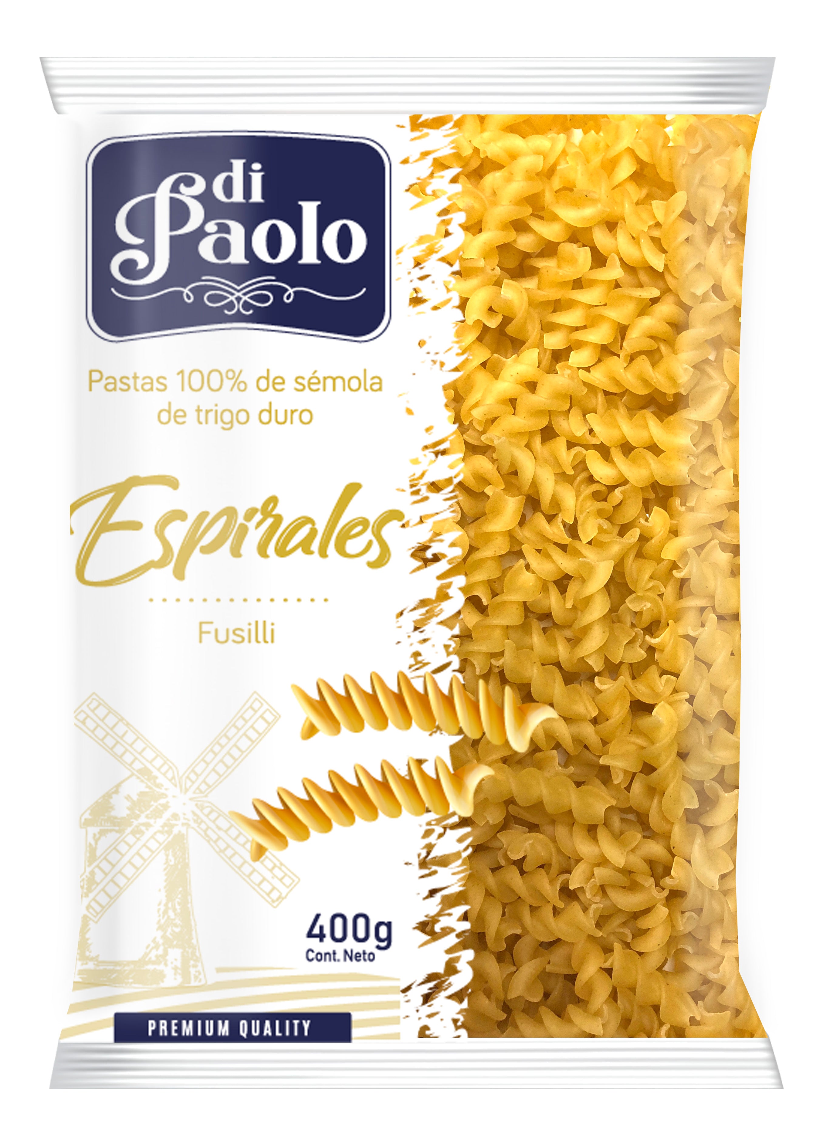 Espirales Di Paolo 400g — Caja 20 unidades
