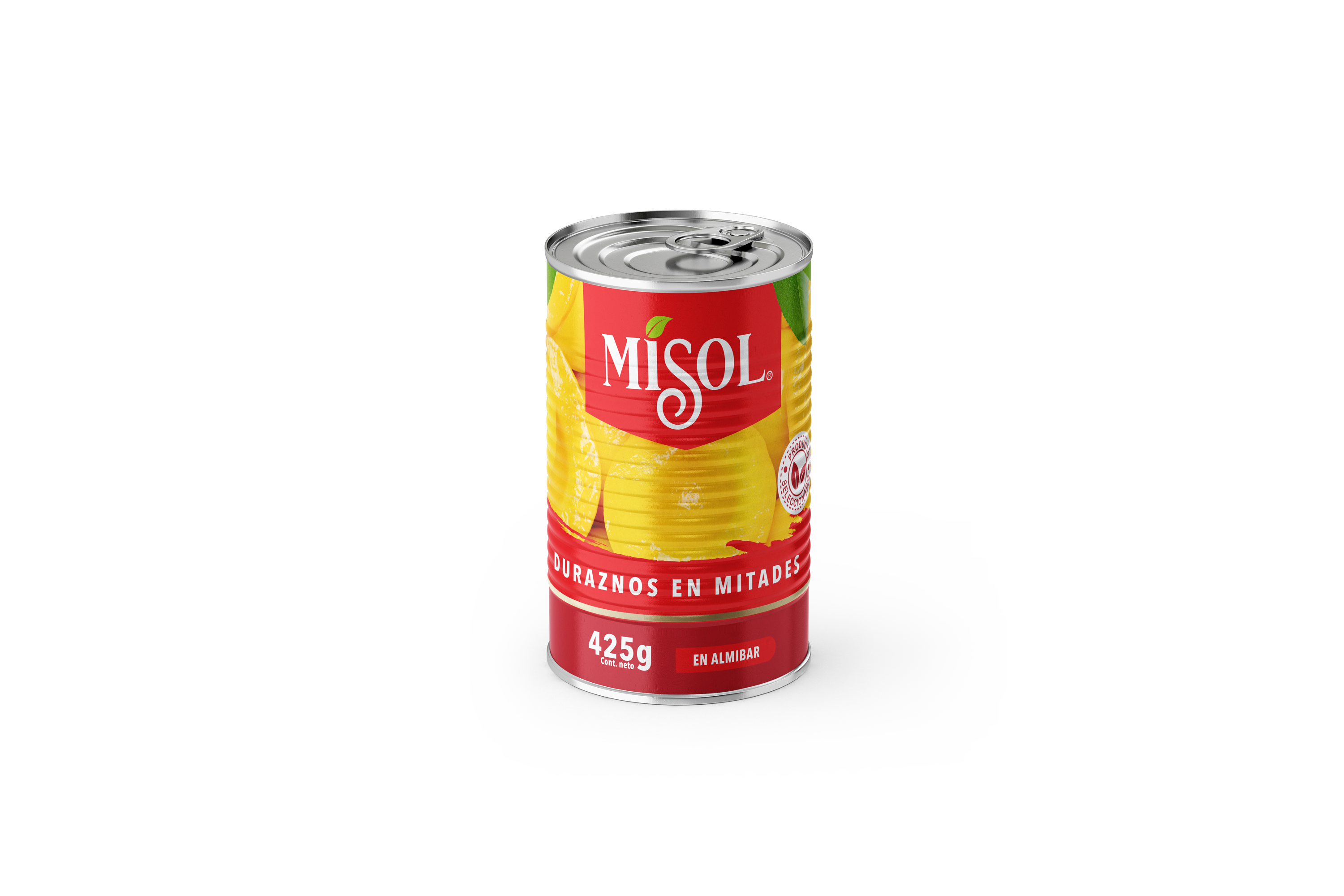 Durazno en Mitades Misol 425g — Caja 24 unidades