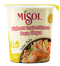 Fideos Sopa Instantánea Sabor Pollo Misol 65g — Caja 12 unidades