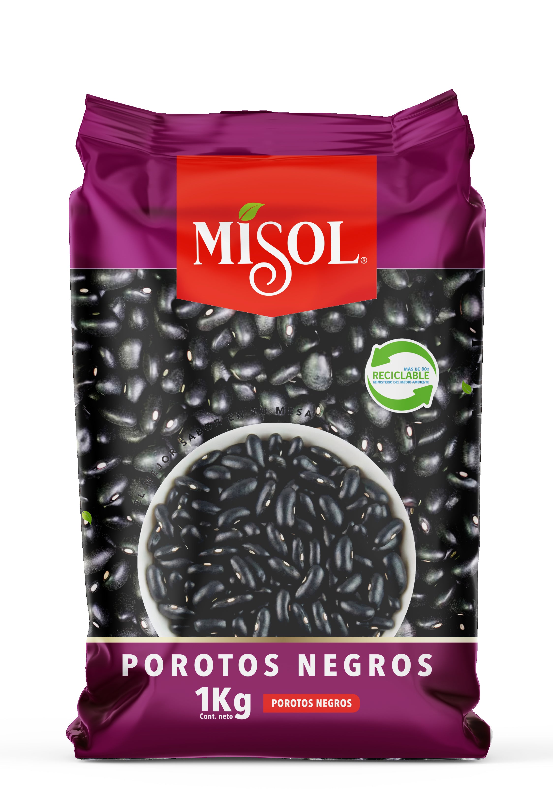 Poroto Negro Misol 1kg