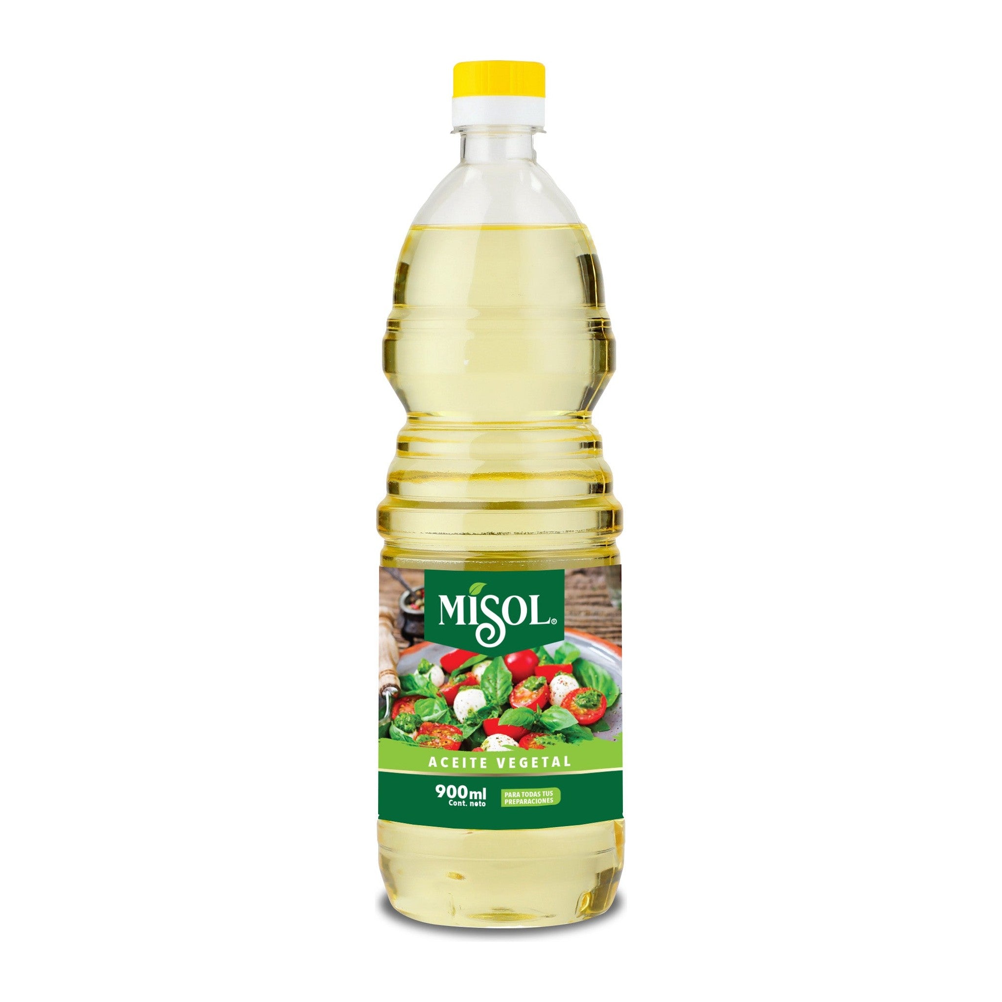 Aceite Vegetal Misol 900ml — Caja 12 unidades