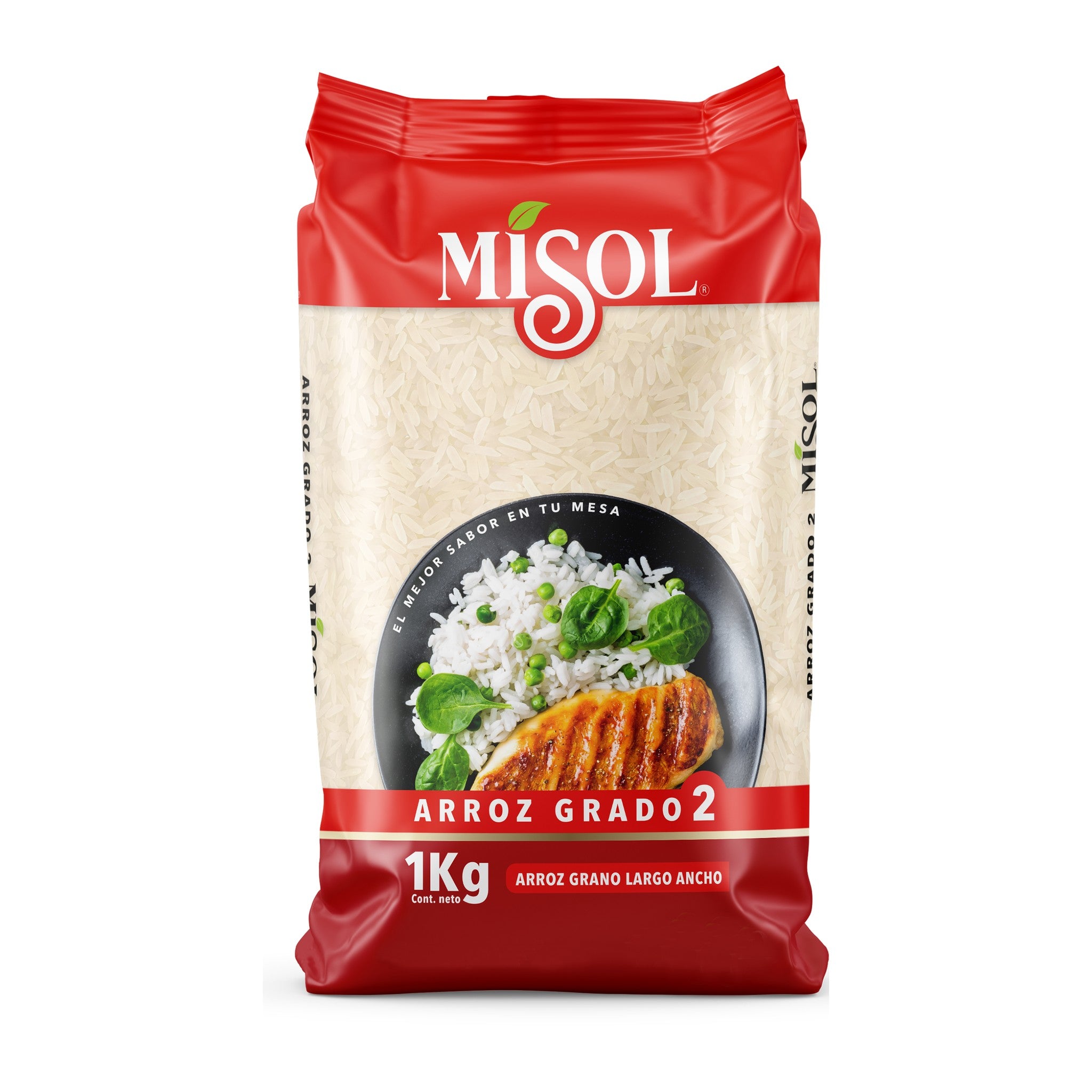 Arroz G2 Misol 1kg — Manga 10 unidades