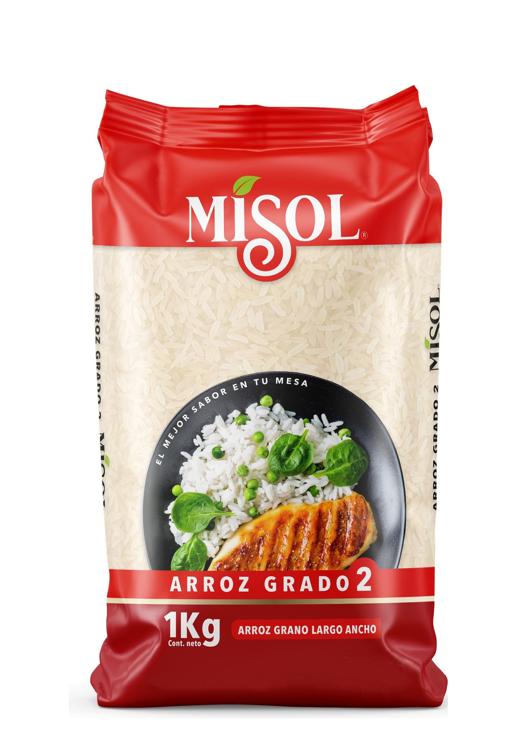 Arroz G2 Misol 1kg — Manga 10 unidades