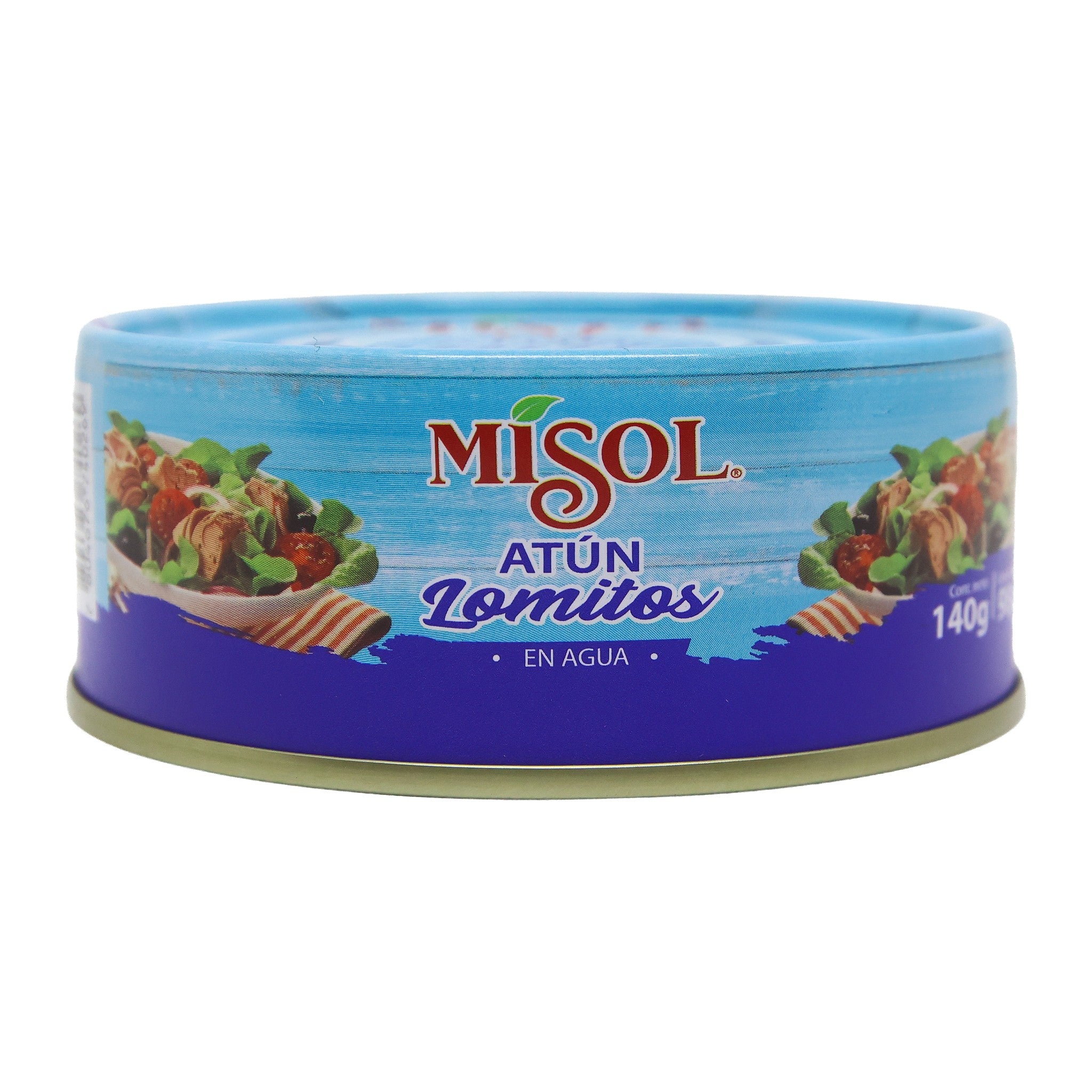 Atún al Agua Misol 140g — Caja 24 unidades