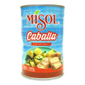 Caballa Misol 425g — Caja 24 unidades