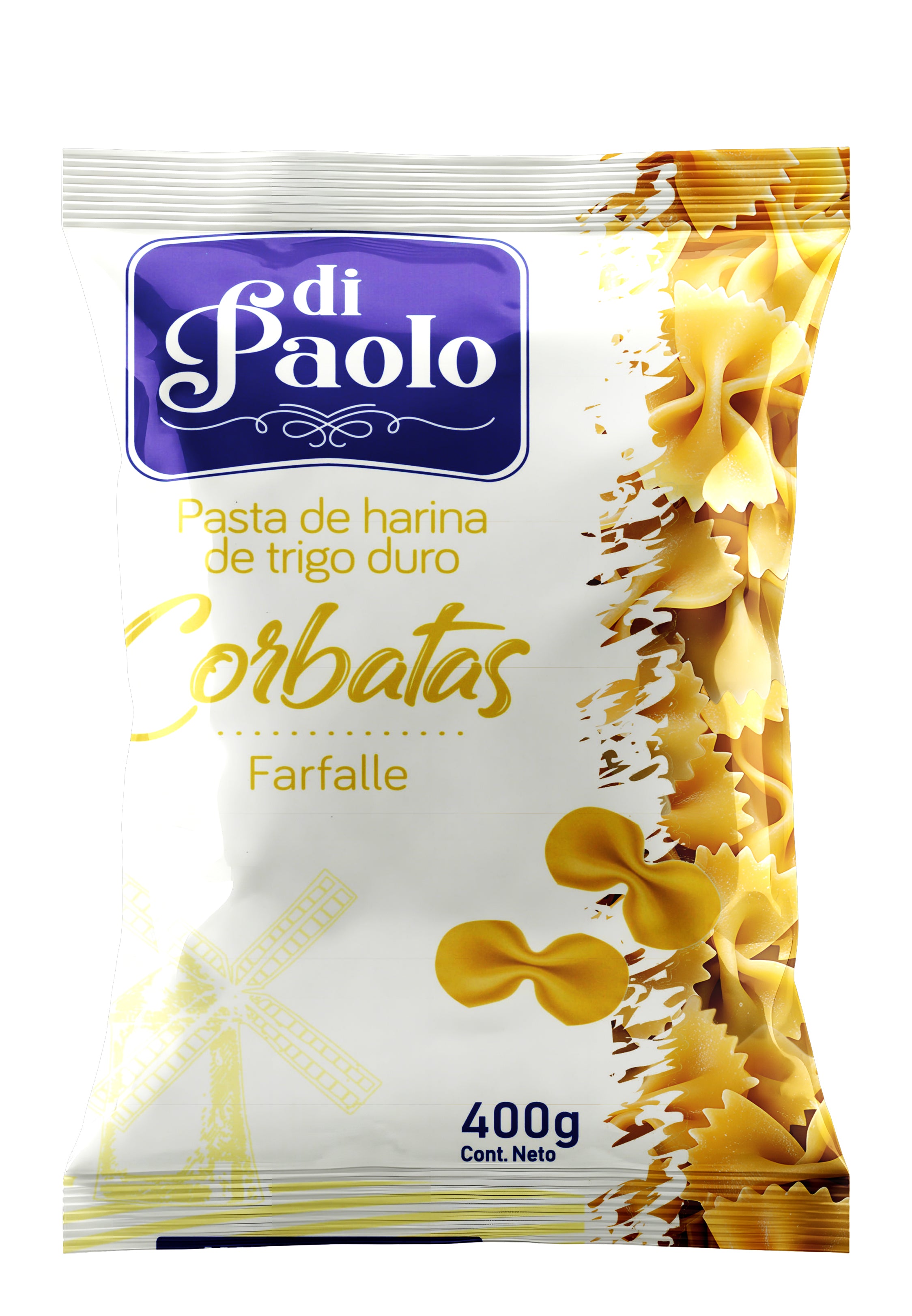 Corbatas Di Paolo 400g — Caja 20 unidades