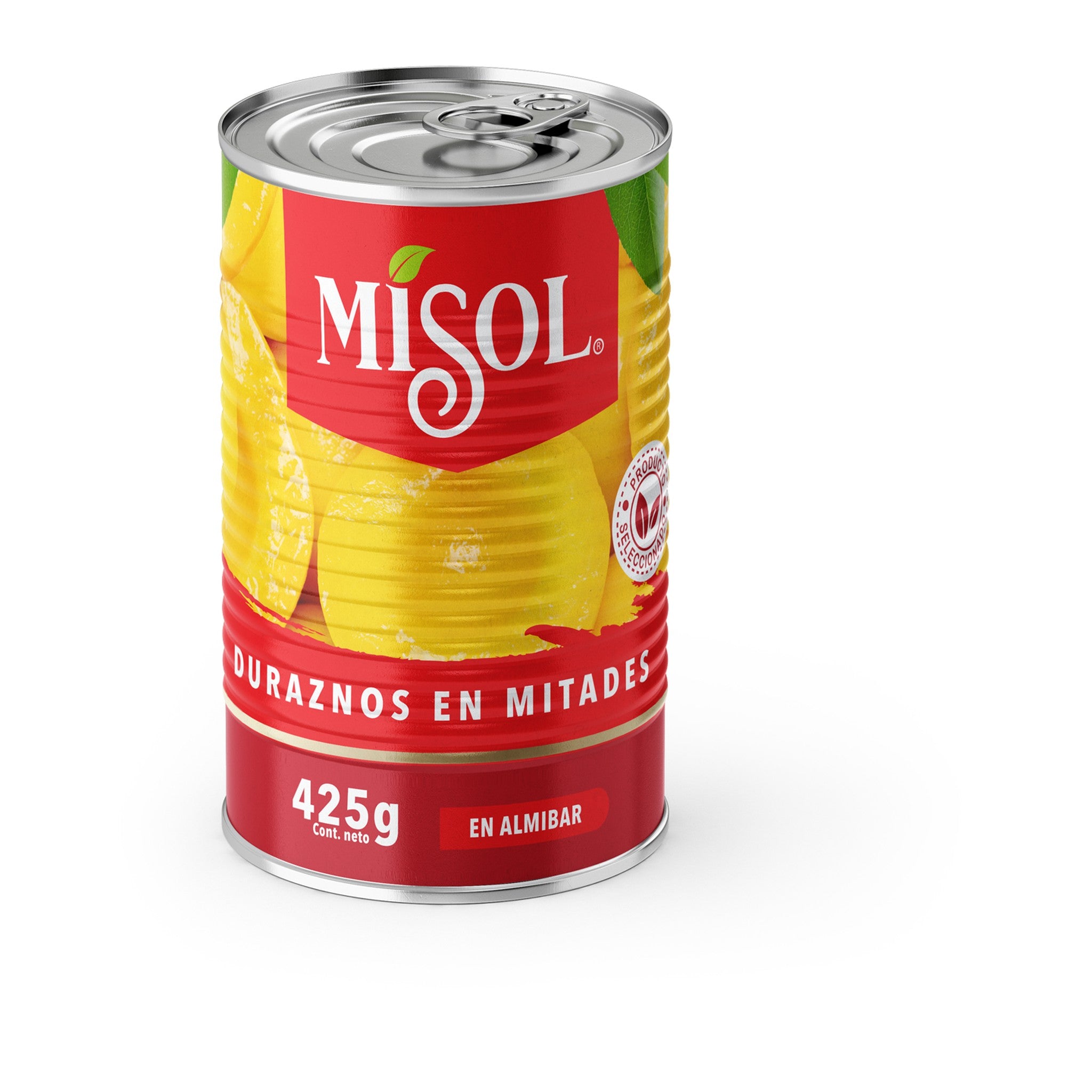 Durazno en Mitades Misol 425g — Caja 24 unidades