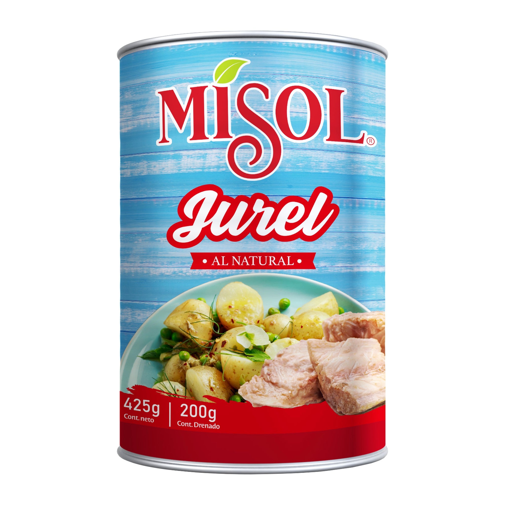 Jurel Misol 425g — Caja 24 unidades
