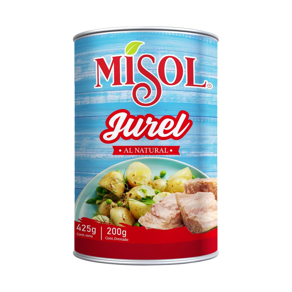 Jurel Misol 425g — Caja 24 unidades