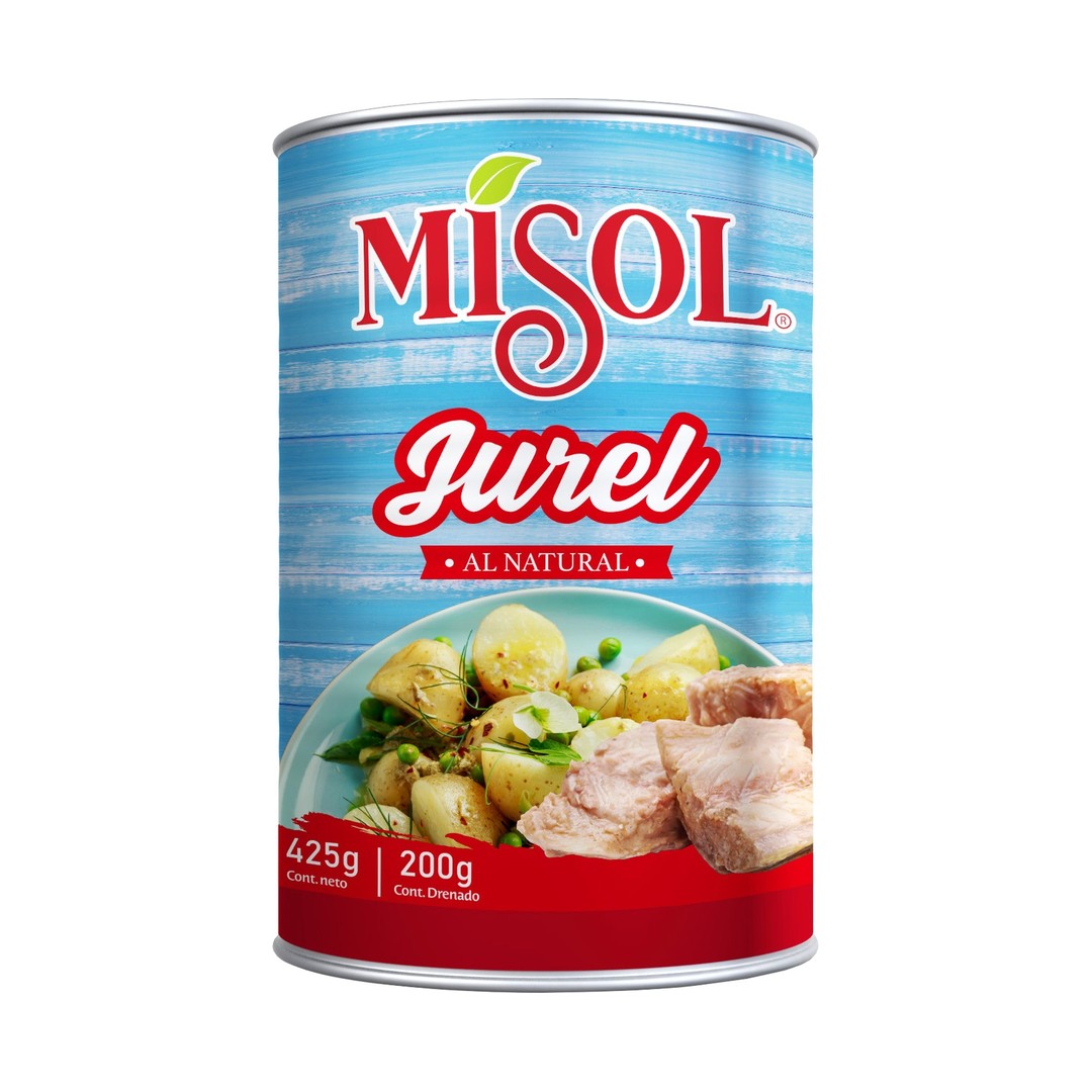 Jurel Misol 425g — Caja 24 unidades