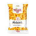 Bolsa de pasta mostacholi Misol 400g — distribución mayorista Irurzun