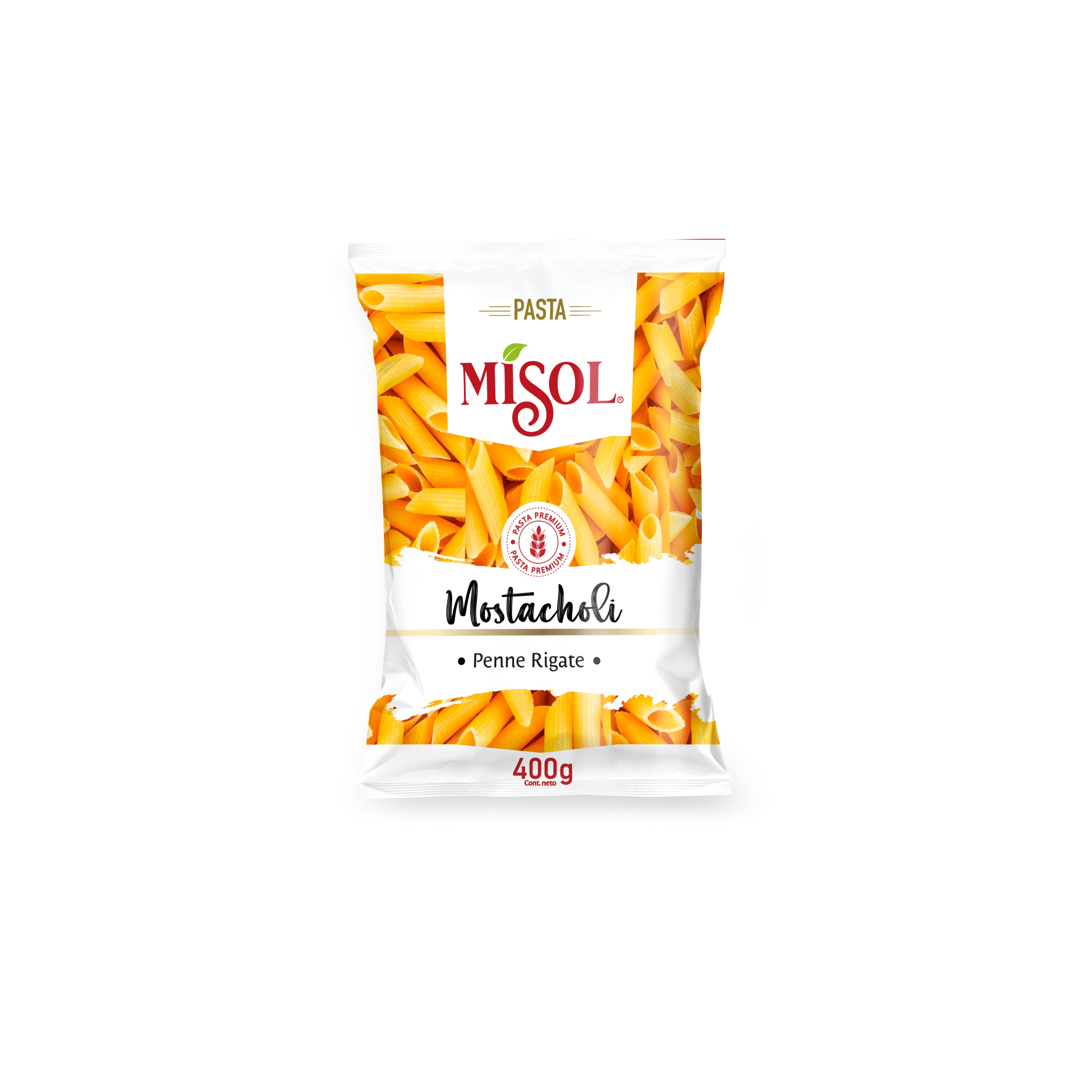 Mostacholi Misol 400g — Caja 20 unidades