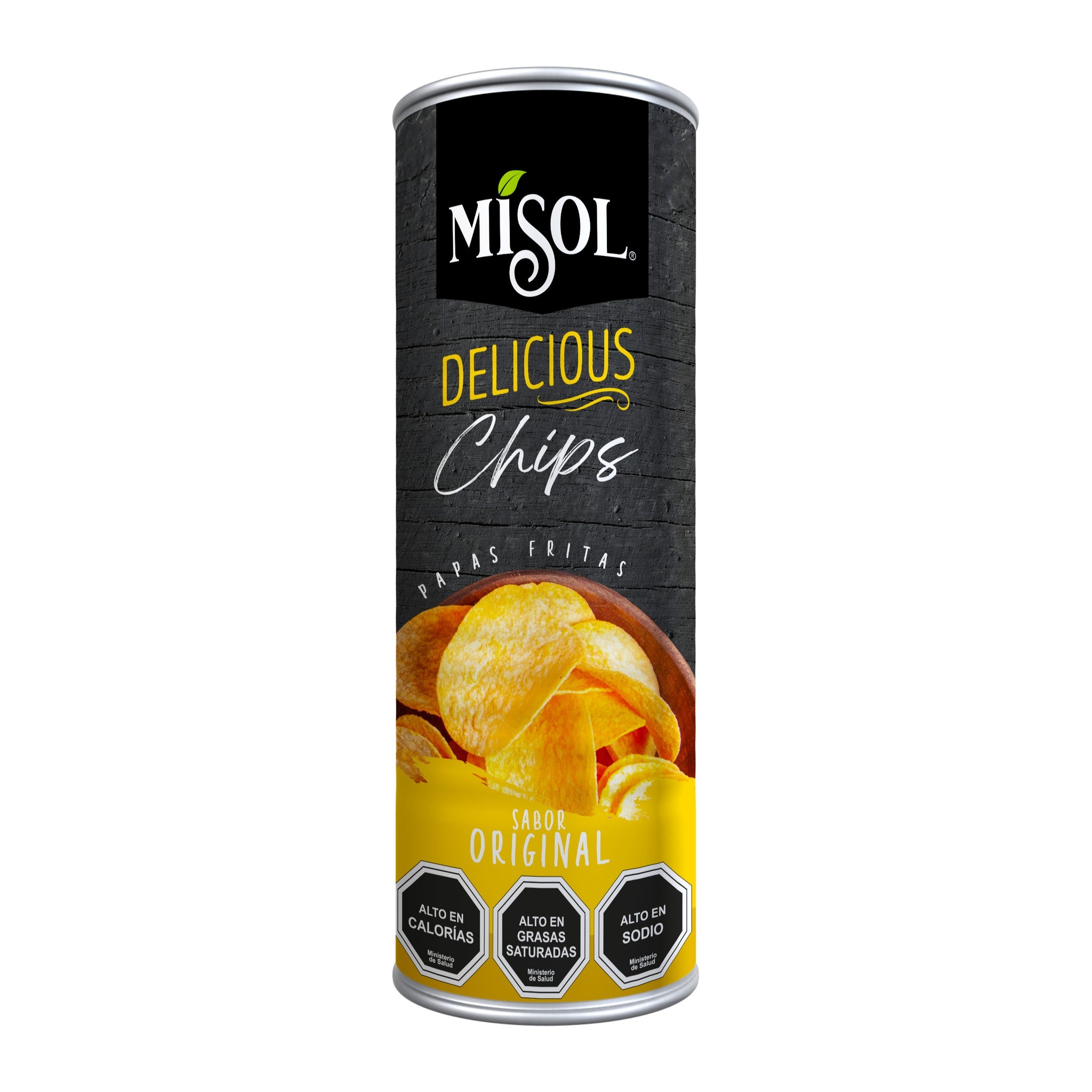 Papas Fritas Original Misol 120g — Caja 24 unidades