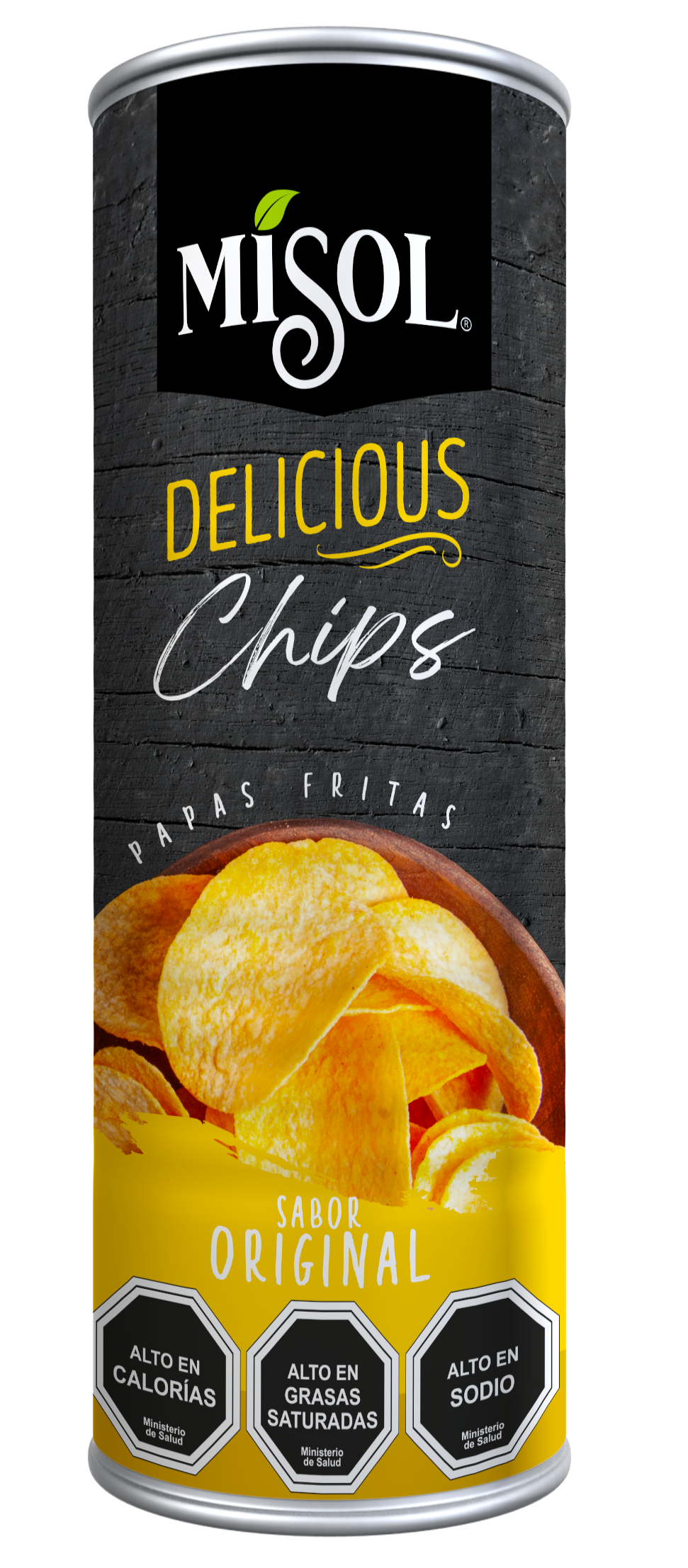 Papas Fritas Original Misol 120g — Caja 24 unidades