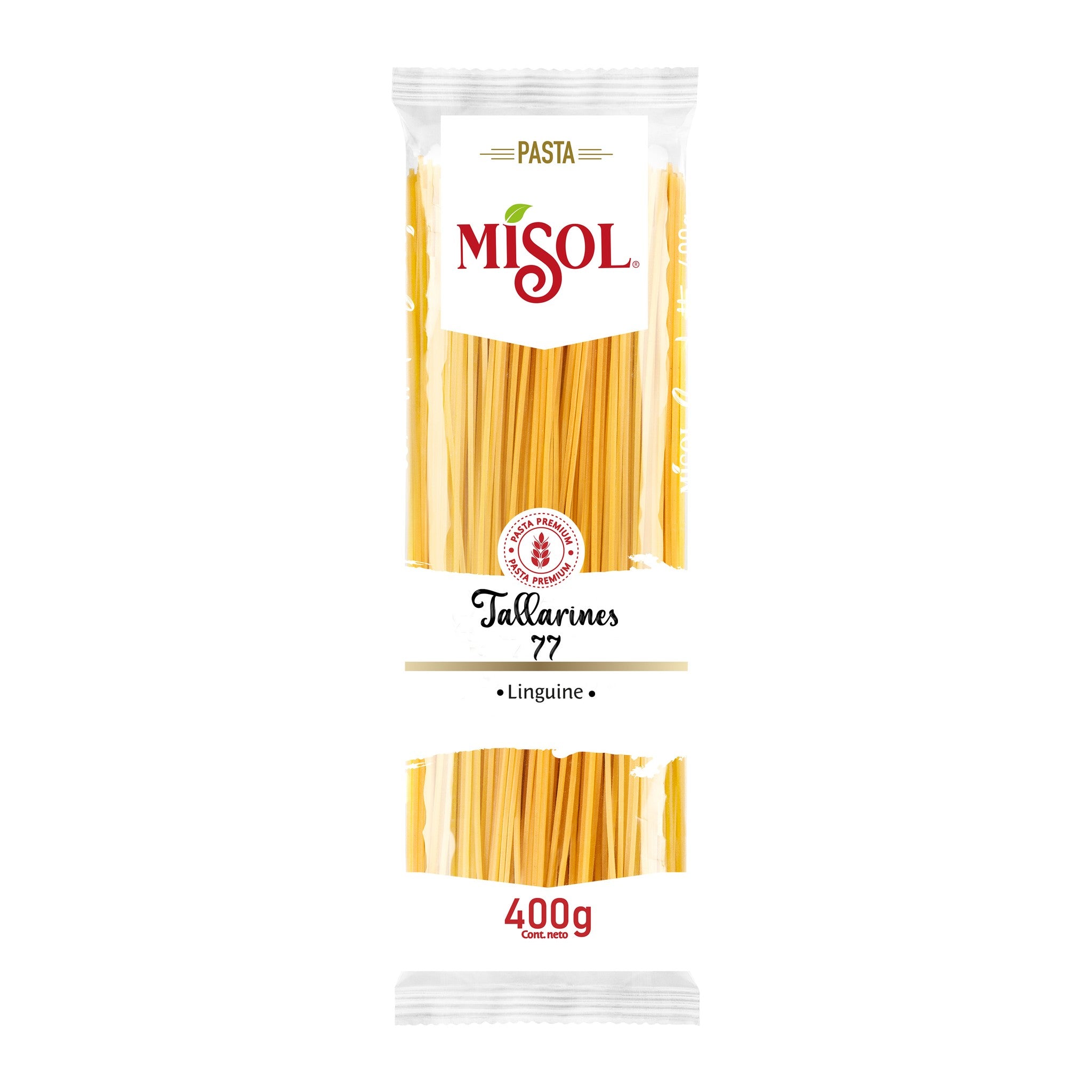 Tallarín 77 Misol 400g — Caja 20 unidades