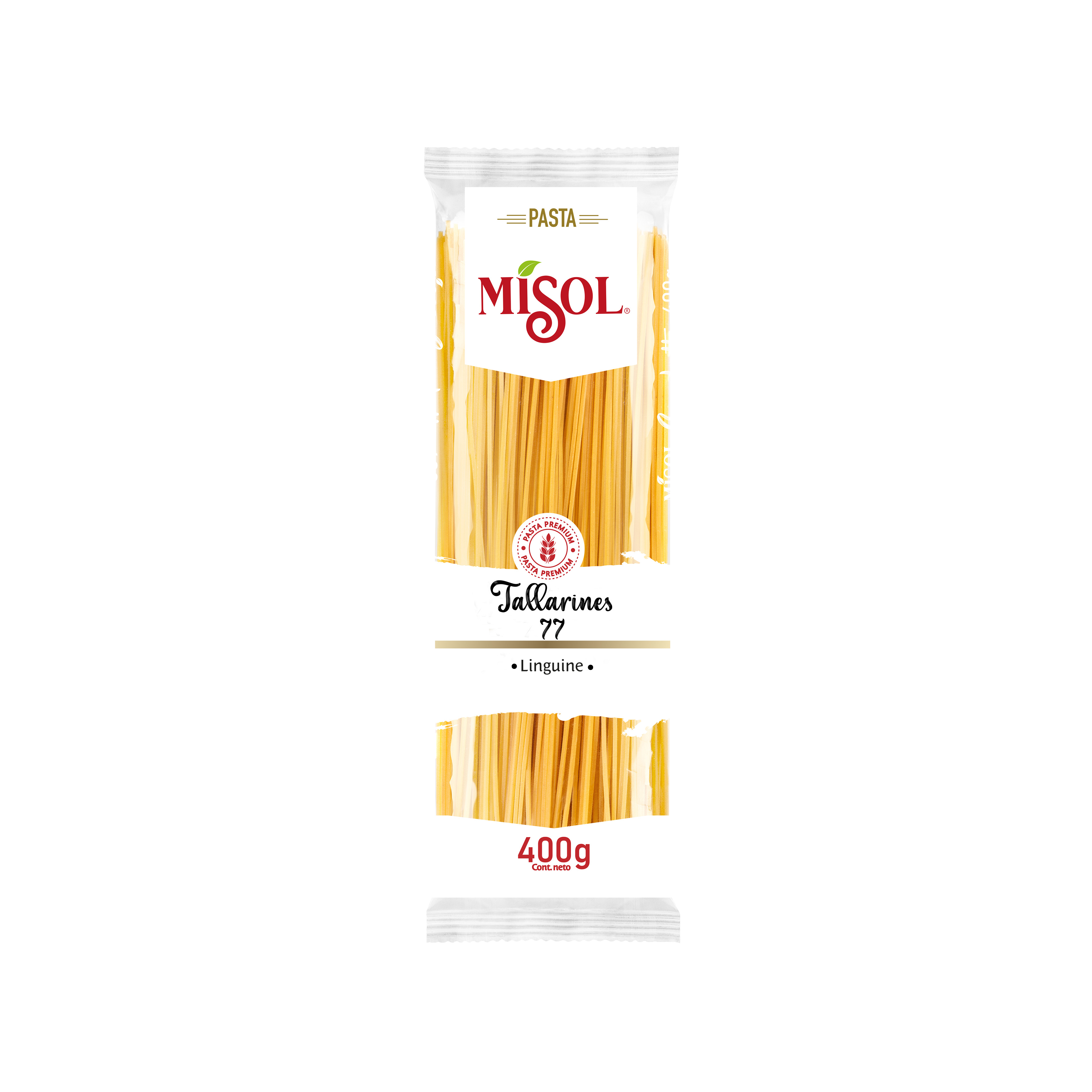 Tallarín 77 Misol 400g — Caja 20 unidades