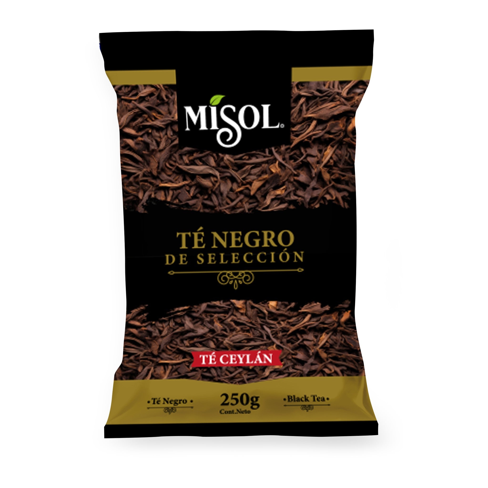 Té Ceilán Misol 250g — Caja 20 unidades