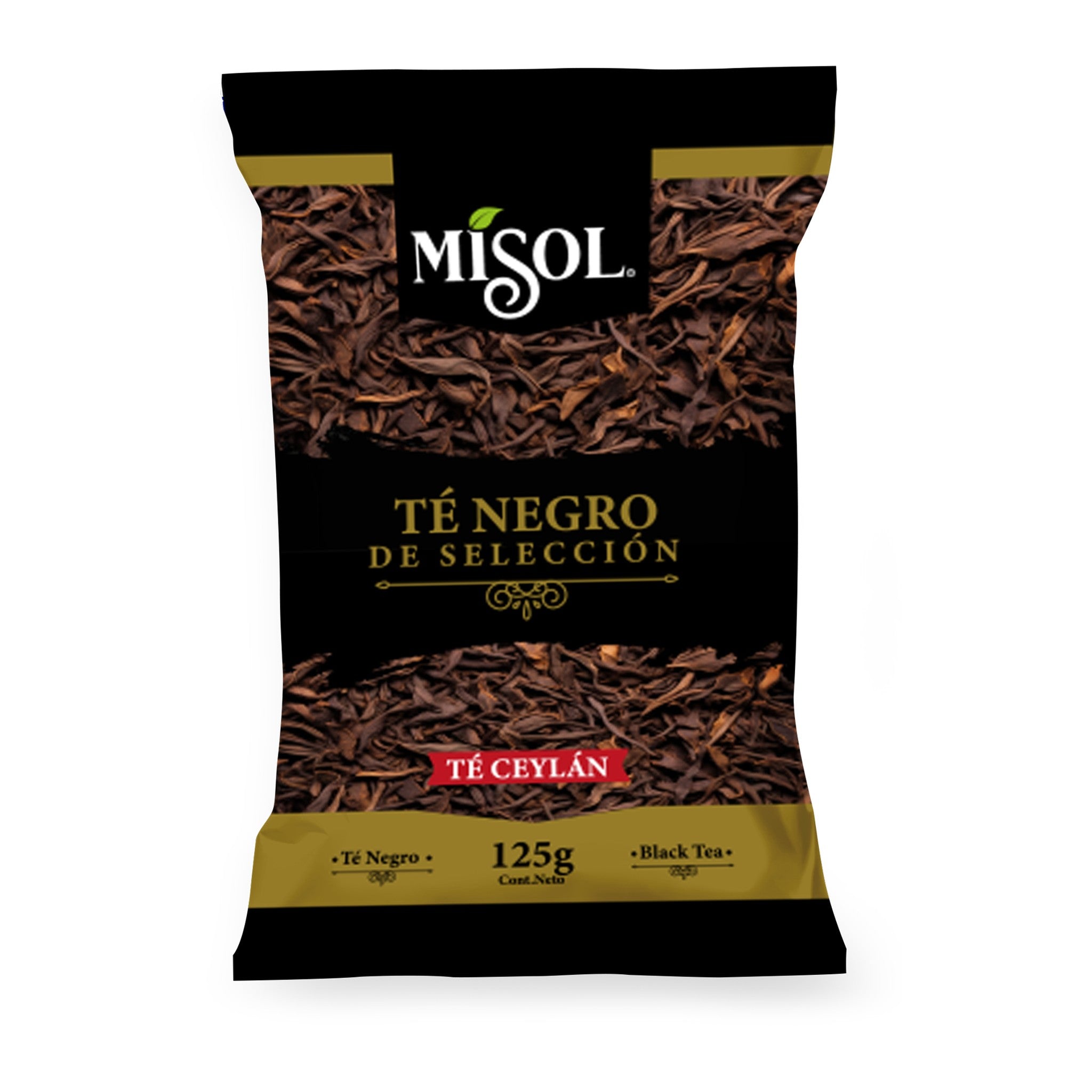 Té Ceilán Misol 125g — Caja 40 unidades