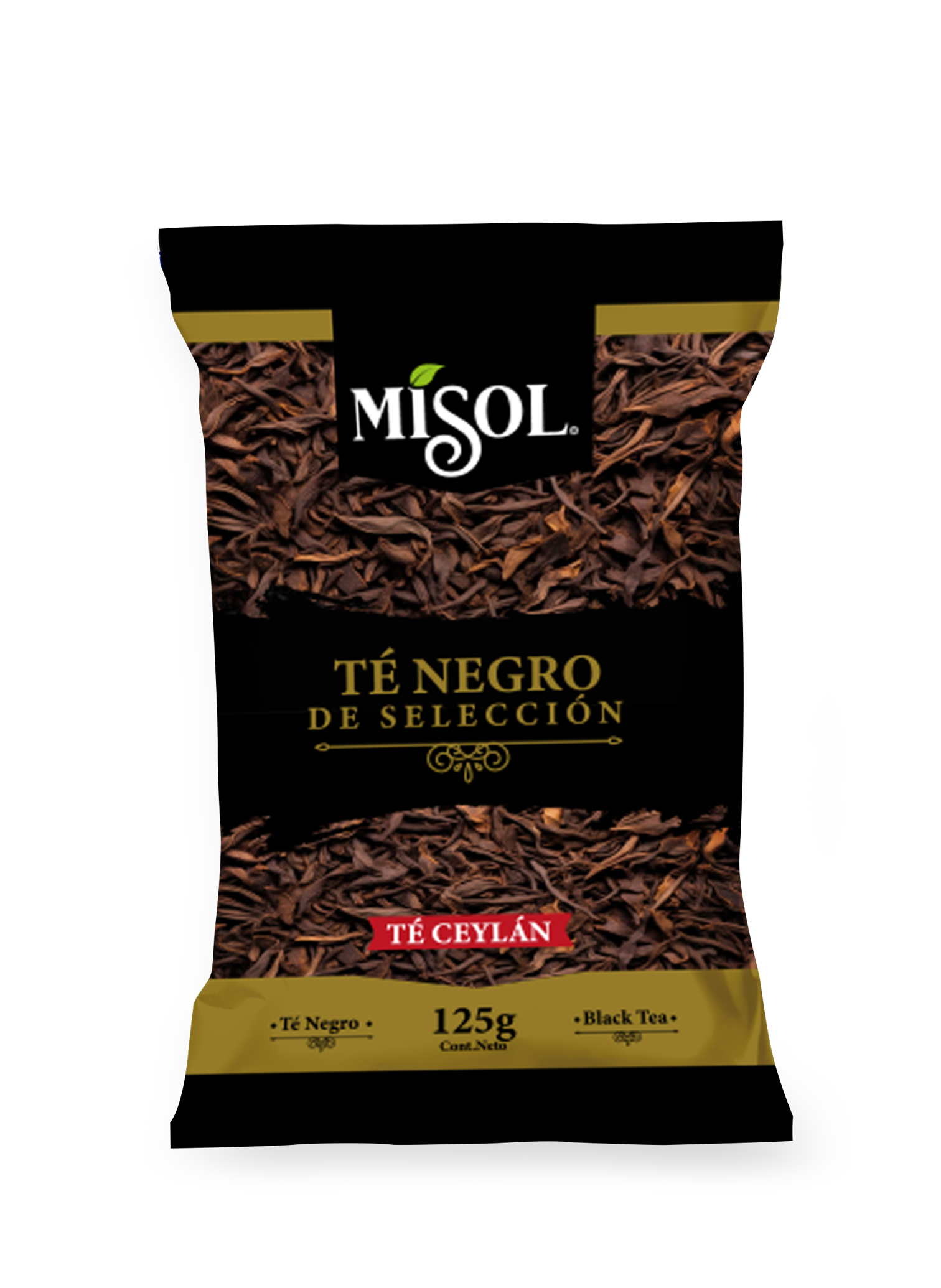 Té Ceilán Misol 125g — Caja 40 unidades