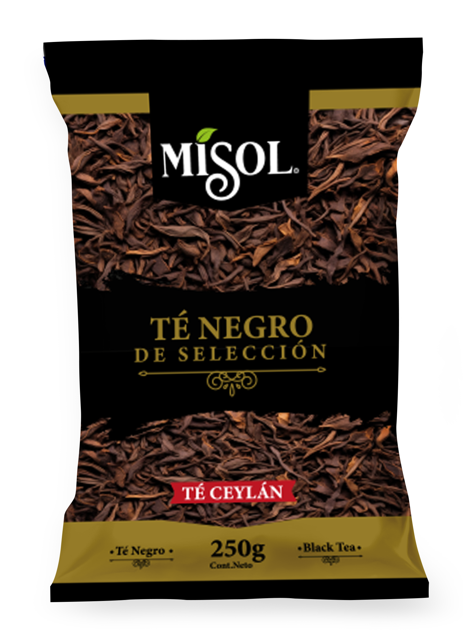 Té Ceilán Misol 250g — Caja 20 unidades
