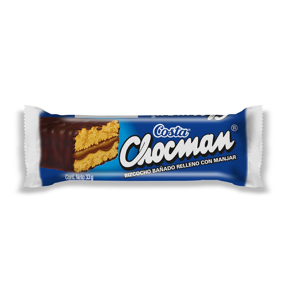 Imagen de 3 Chocman Costa 33 g incluido en Canasta Andes Irurzun
