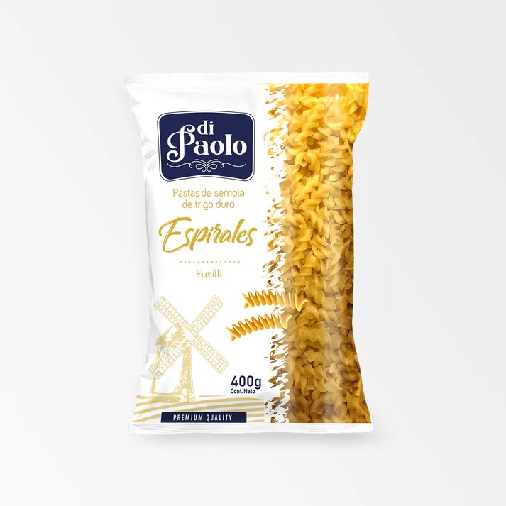 Imagen de 1 Fideo Espiral Di Paolo 400 gr incluido en Canasta Atacama Irurzun