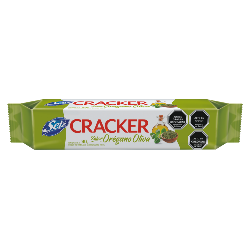 Imagen de 1 Galleta Selz Cracker Orégano Oliva 90 g incluido en Canasta Atacama Irurzun