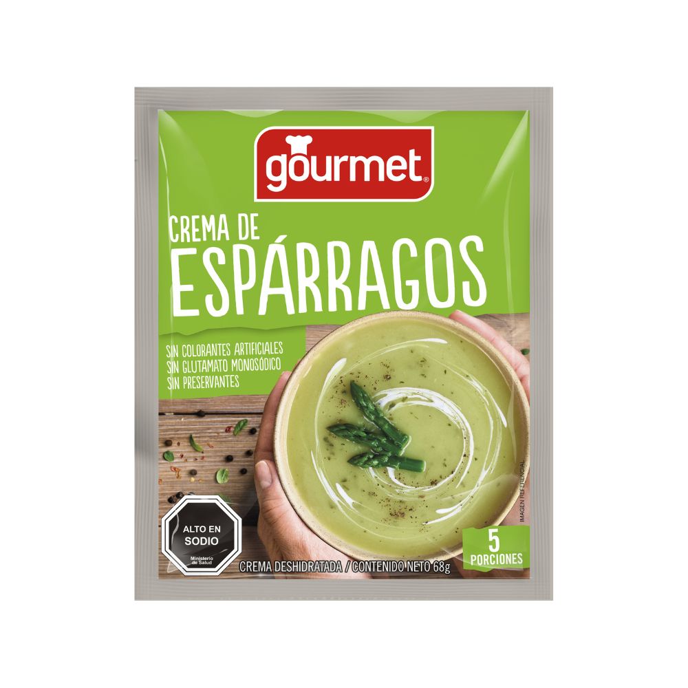Imagen de 1 Crema Gourmet Espárrago 68 g incluido en Canasta Desierto Florido Irurzun