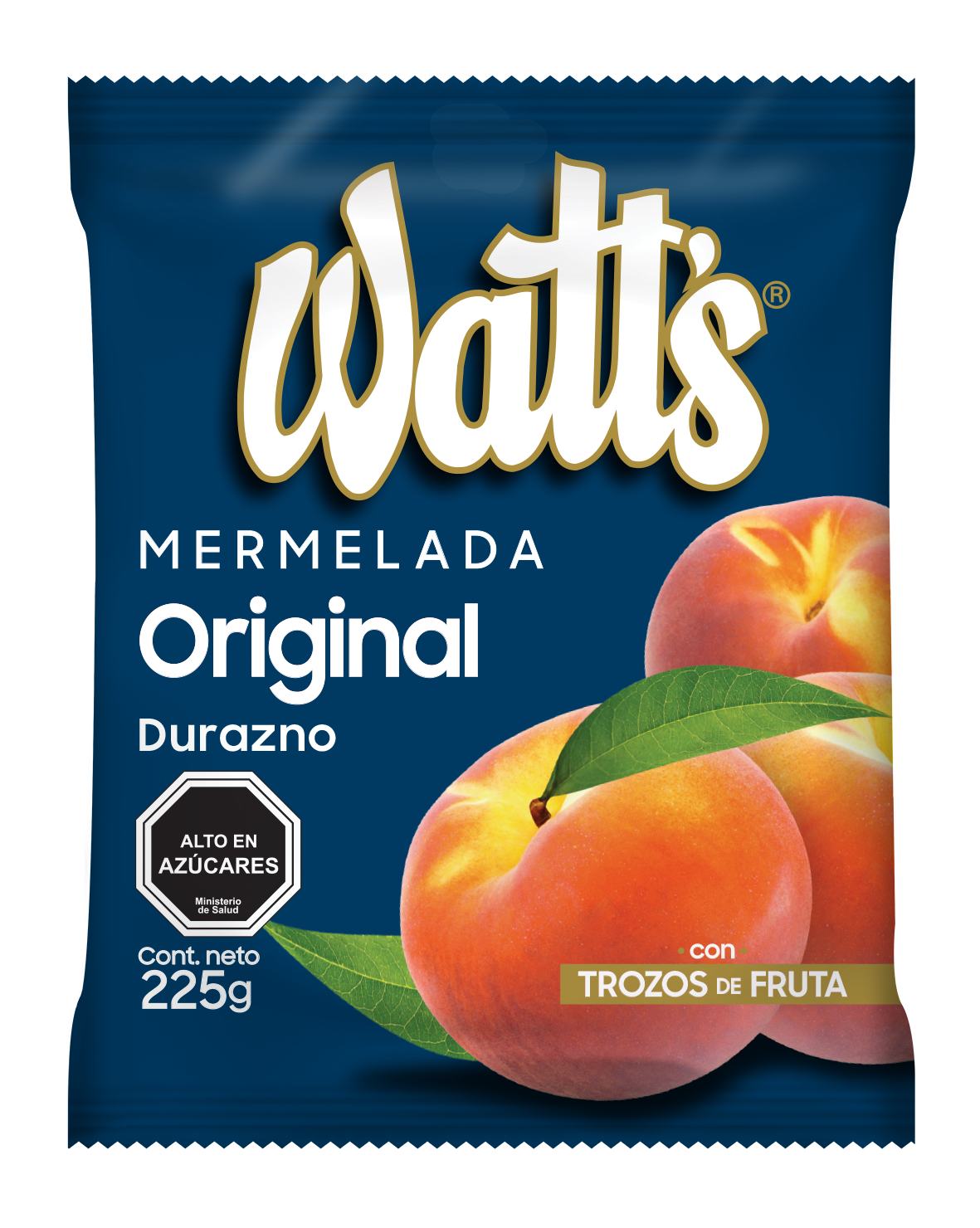 Imagen de 1 Mermelada Watts Durazno 225 gr incluido en Canasta Patagonia Irurzun