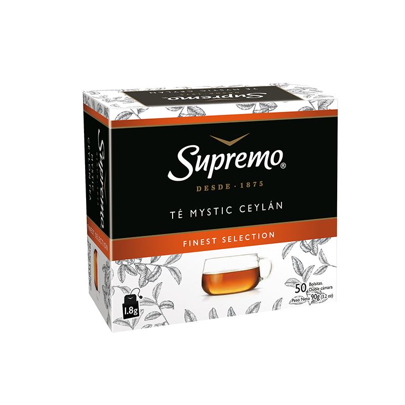 Imagen de 1 Té Supremo Ceylan Mystic Bolsita 50 und incluido en Canasta Patagonia Irurzun