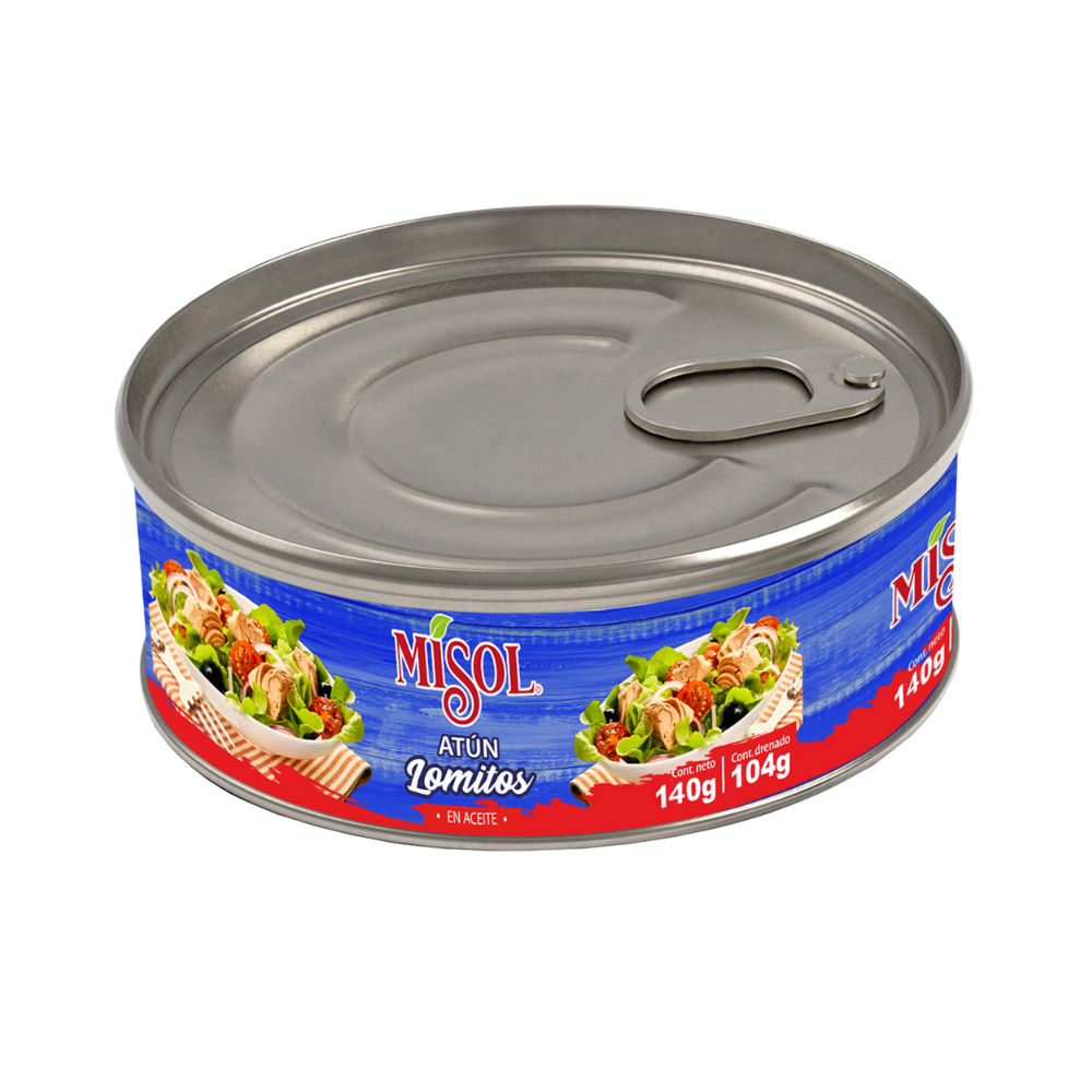 Imagen de 1 Atún al Aceite Misol 140 gr incluido en Canasta Rapanui Irurzun