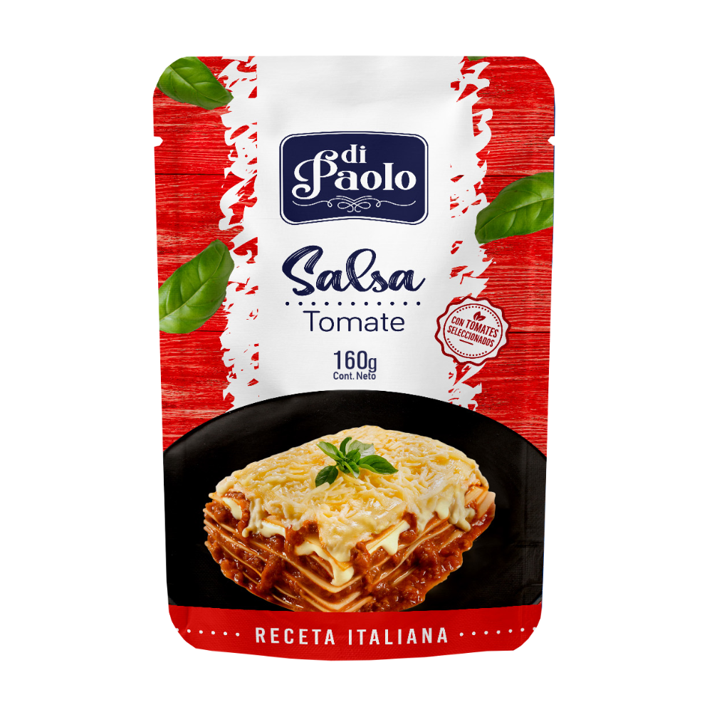 Imagen de 2 Salsa de Tomate Di Paolo Italiana 160 grs incluido en Canasta Rapanui Irurzun