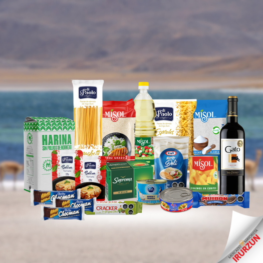 Canasta Atacama - Canasta corporativa con 16 productos