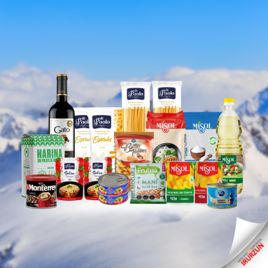 Canasta Cordillera - Canasta corporativa con 15 productos